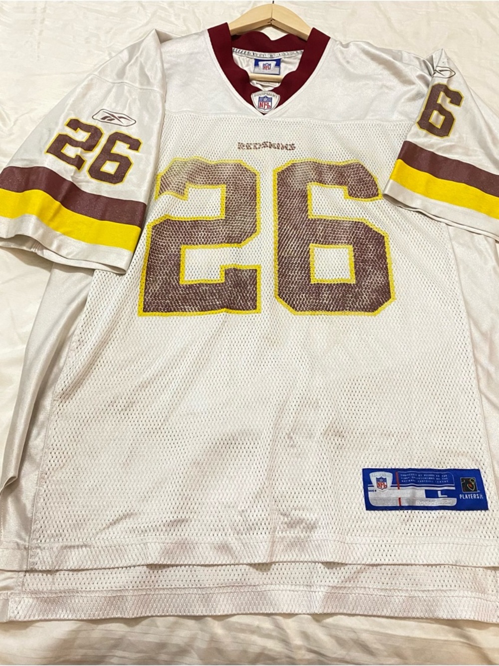 Vintage Clinton Portis Washington Redskins Jersey Men Size Large vintage.